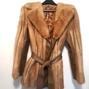 Mink Fur Coat Authentic